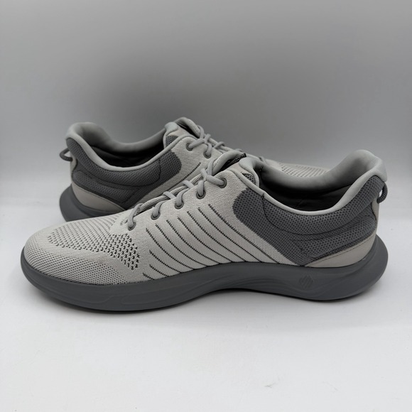 Johnston & Murphy Escape Shoes Men 12 M Grey Slip On Sneaker 25-9409 NO INSOLES - Picture 2 of 11